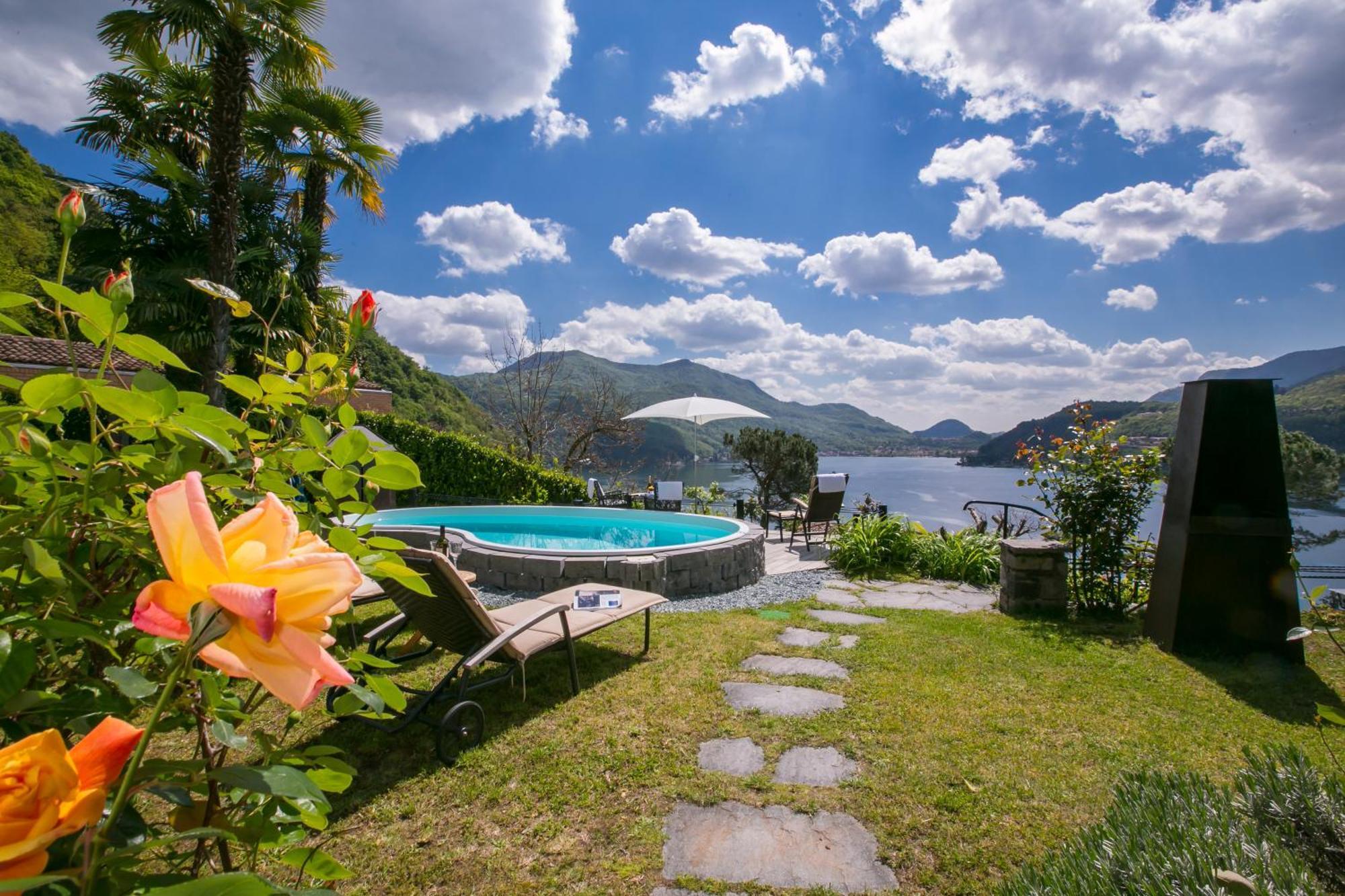 Morcote Magic View - Happy Rentals 外观 照片